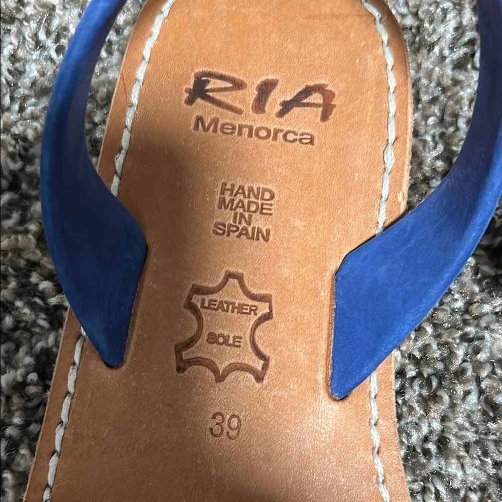 Ría Menorca blue women sandals - Picture 4 of 6